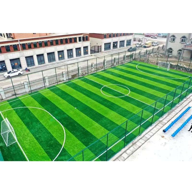 Non infilling no need sand granule outdoor artificial grass football artificial grass synthetic grass soccer for football field