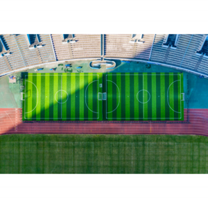 New style outdoor rubber infill artificial soccer grass price for football field