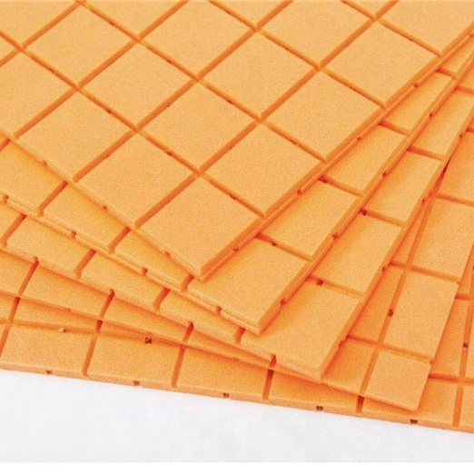 Hot selling yellow blue color foam shock pad underlay for football ground and sport field