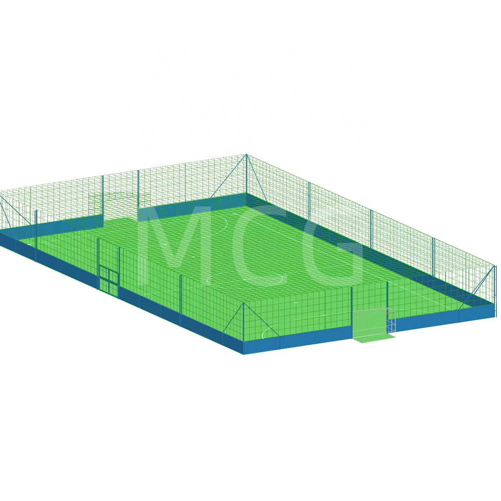 MCG customization different size soccer pitch cage football pitch soccer court