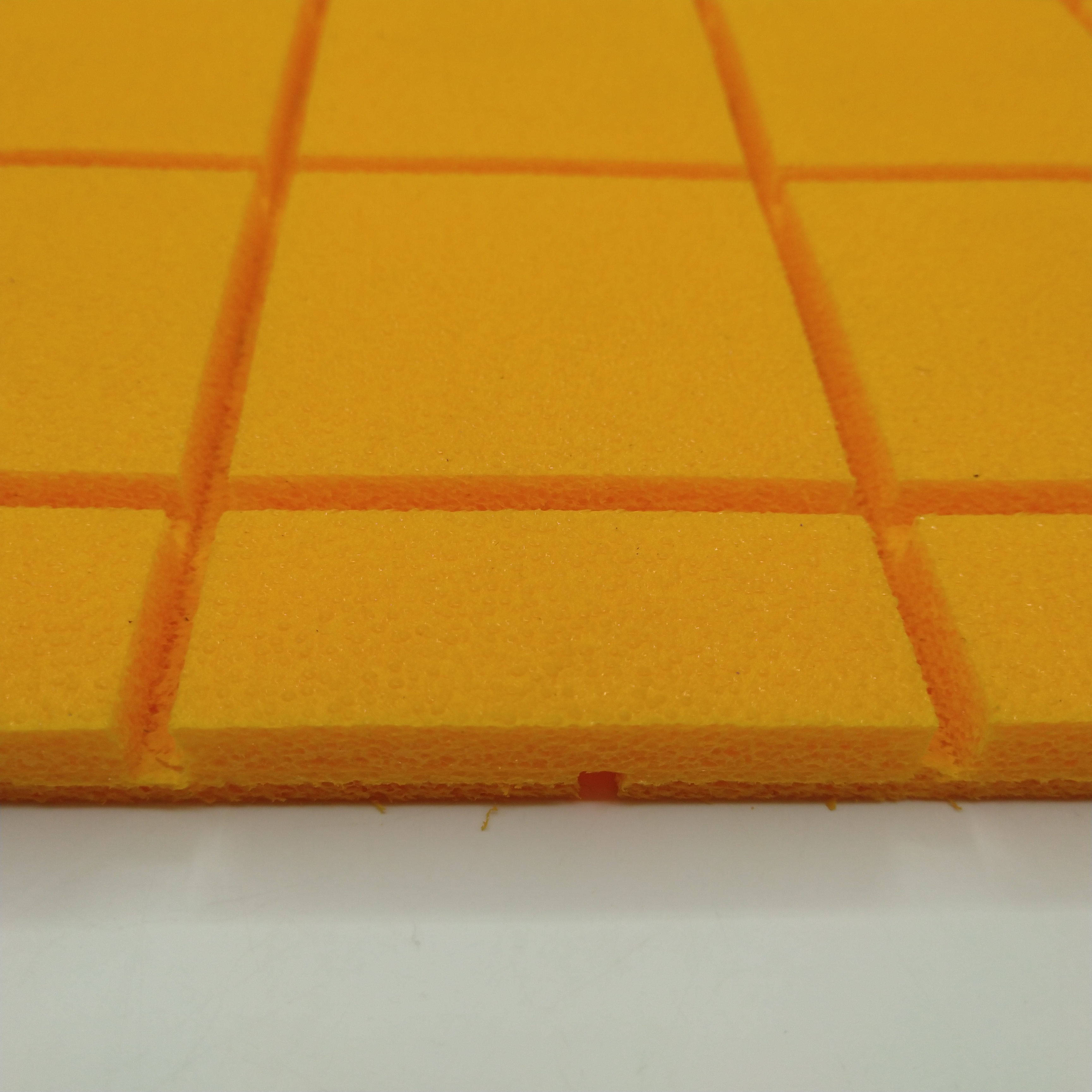 Hot selling yellow blue color foam shock pad underlay for football ground and sport field