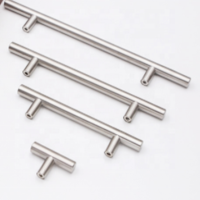 furniture 5 Inch Cabinet Pulls Satin Nickel Stainless Steel Kitchen Drawer Pulls Cupboard T bar Cabinet Drawer Handles