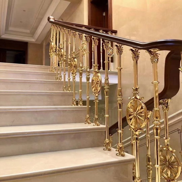 Top-ranking Suppliers Railing Indoor Column Stainless Steel Staircase Glass Railing Column Hotel Villa Stair Handrail