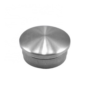 Balustrade Accessories 25Mm 50Mm Stair Round Square Tube Handrail Fitting 304 316 Stainless Steel Railing End Cap