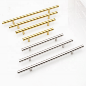 furniture 5 Inch Cabinet Pulls Satin Nickel Stainless Steel Kitchen Drawer Pulls Cupboard T bar Cabinet Drawer Handles