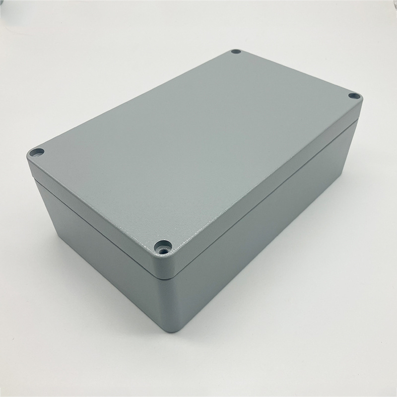 oem logo aluminum alloy die cast small telephone wire distribution connection box electrical junction box ip66