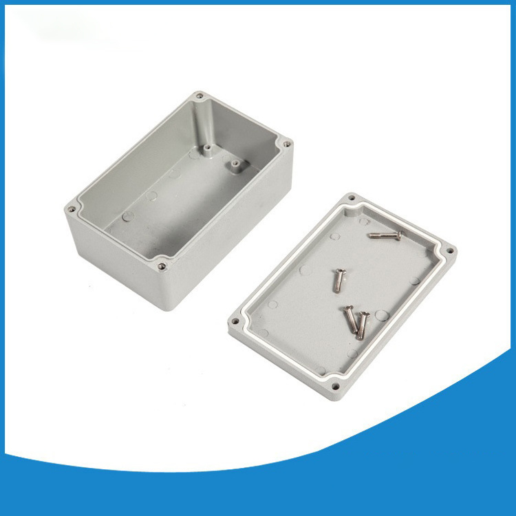 Distribution control switch junction outlet box IP66 ip67 outdoor aluminum waterproof enclosures for electronics