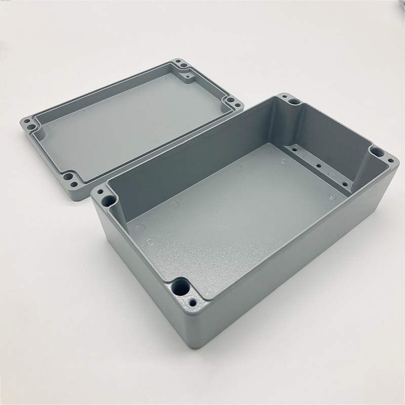 oem logo aluminum alloy die cast small telephone wire distribution connection box electrical junction box ip66