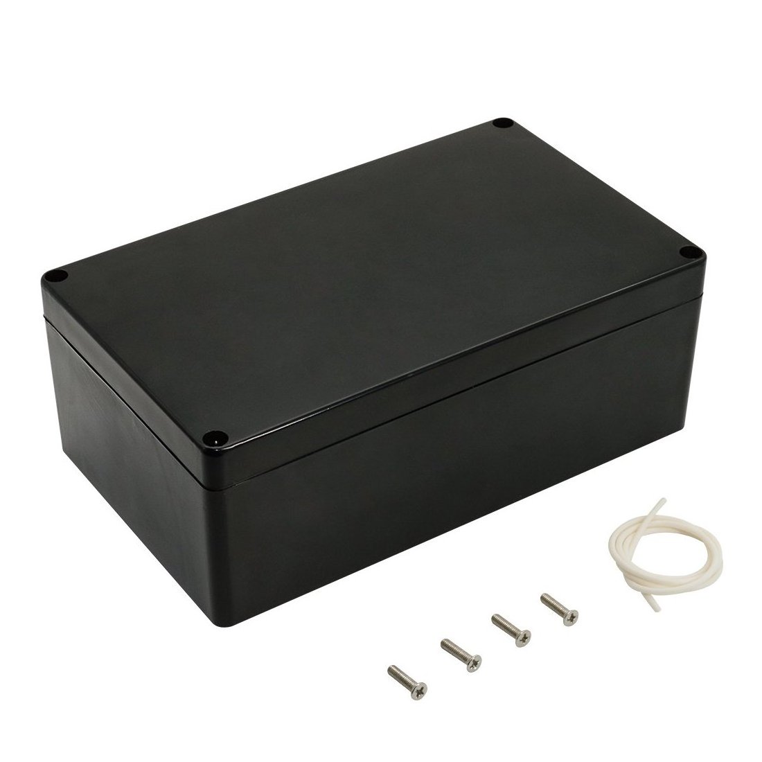 Project Box ABS Plastic Black Electrical Boxes IP65 Waterproof DIY Electronic Junction Box Power Enclosure