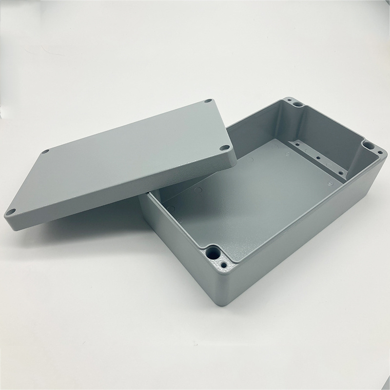 oem logo aluminum alloy die cast small telephone wire distribution connection box electrical junction box ip66