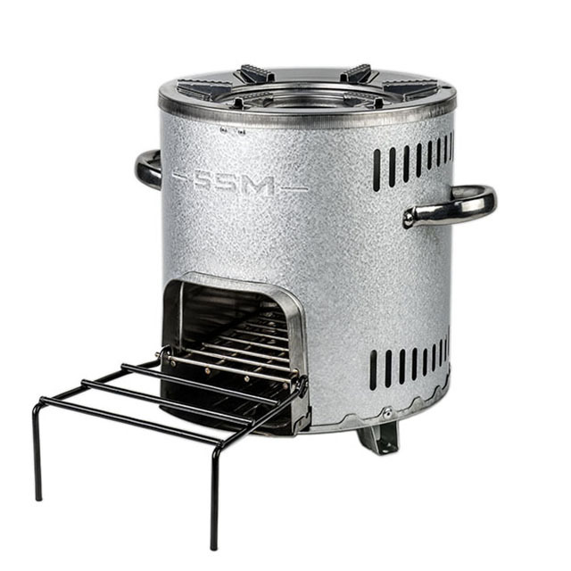 New Design Durable Metal Wood Burning Clean Cook Stove