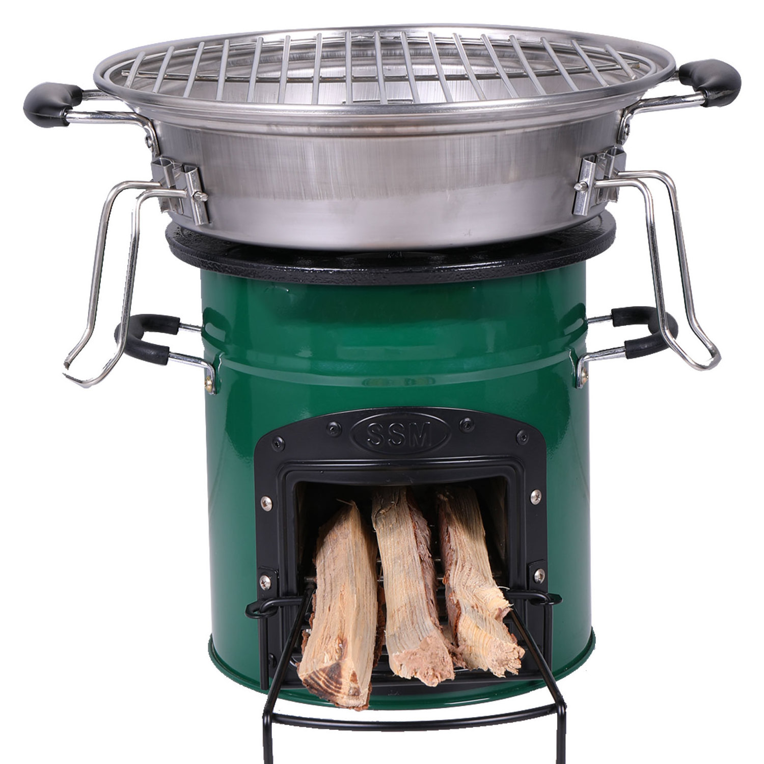 Professional Manufacturer BBQ Outdoor Wood Stove Steel Wood Burning Stove