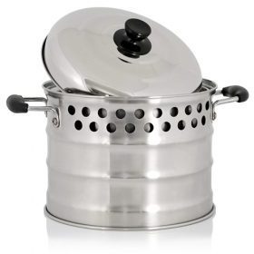 Hot sale 7L stainless steel double-walled cooking and  boiling super pot