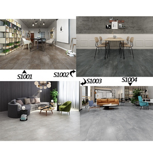 Stone surface 12.3MM V-Groove wooden laminate flooring