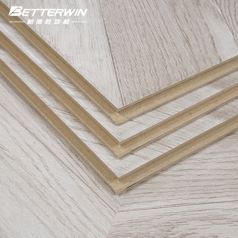 Real Estate Decoration Wear Resistant Class 32 AC5 Laminate Parke HDF MDF 12mm Laminate Flooring