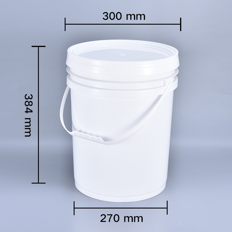 20 Liter Food Grade Plastic Pail Bucket For Oil With Lid