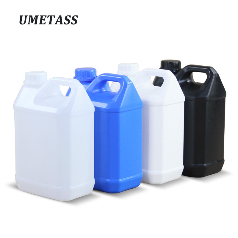 Thicken Plastic Gallon Bottle Ink HDPE Jug Container Jerry Can For Glass Water Oil Wine Spices Evident Lids