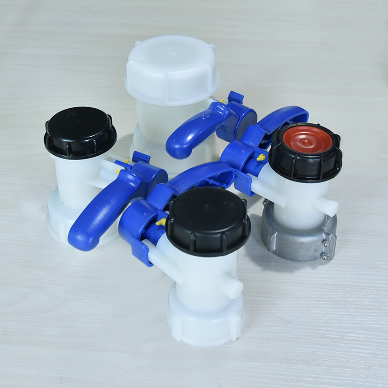 High Quality Acid Alkali food grade Oil Rrsistance pvc For IBC Shydraulic Directional Plastic Water Level Control ball Valve