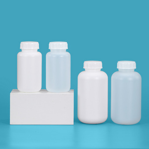 500ml 1liter Empty HDPE Round Chemical Reagent Pesticide Fuel Oil Sampling Plastic Bottles