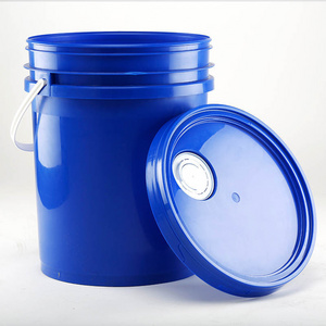 5 Gallon Plastic Bucket With Flex Spout Lid For Oil Storage