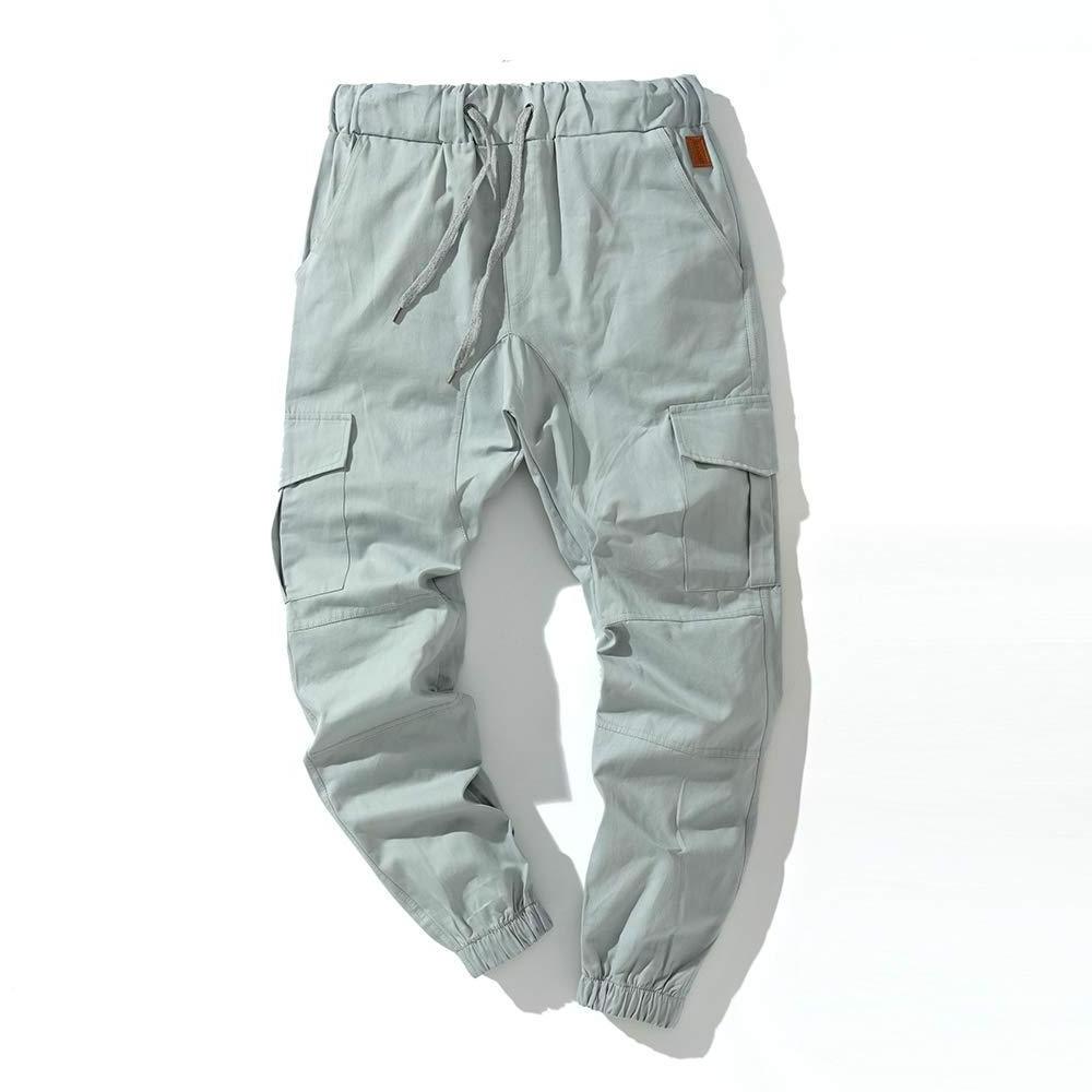 OEM Men's Cargo Pants Slim Fit Casual Jogger Pant Chino Trousers Sweatpants Drawstring closure Custom Fabric