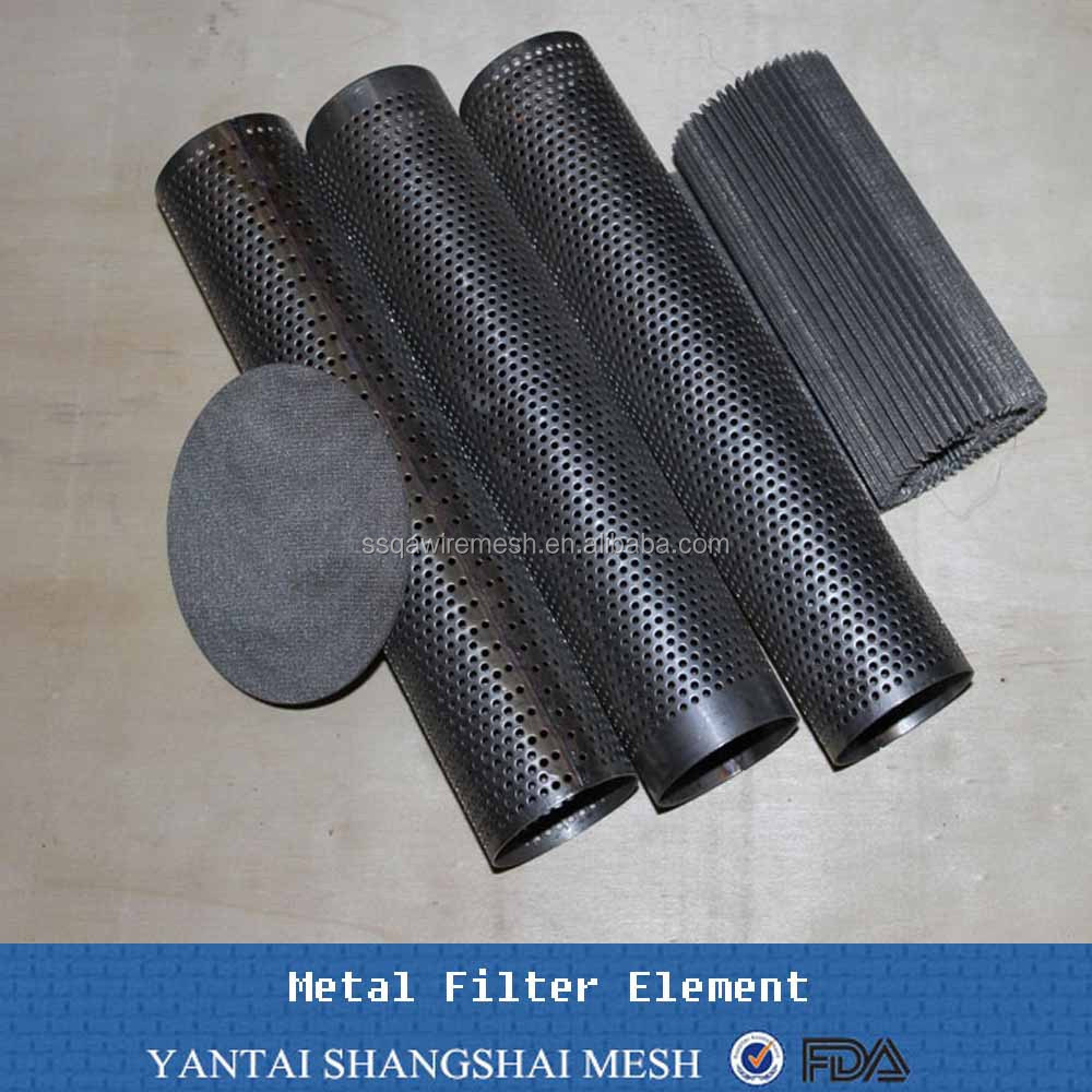 porous stainless steel sinter metal filter plate/plate filter