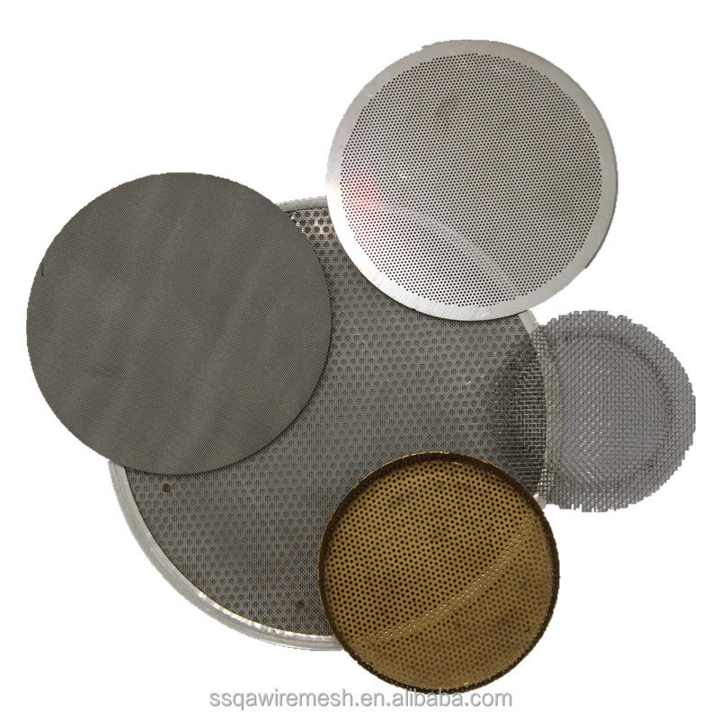 porous stainless steel sinter metal filter plate/plate filter