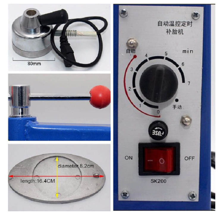 Professional Tyre Repair Machine tire vulcanizer/tyre valcanizing machine/tyre repair equipment