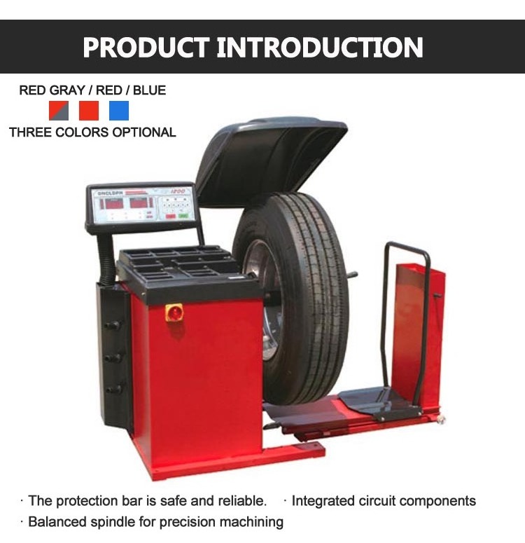 high quality truck Wheel Balancer/ bus wheel balancing machine/truck tire balancing machine