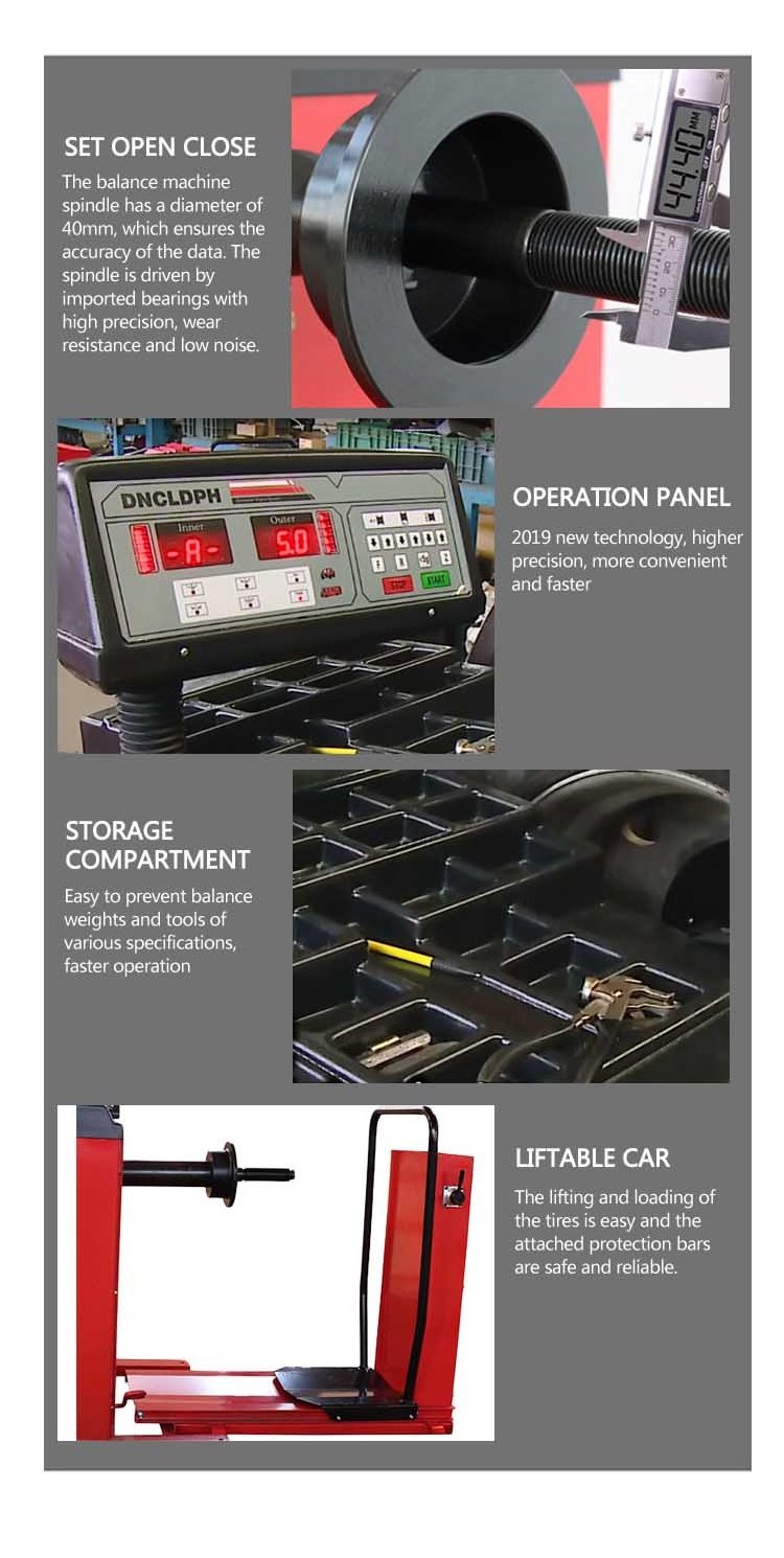 high quality truck Wheel Balancer/ bus wheel balancing machine/truck tire balancing machine