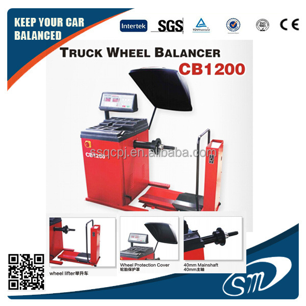 Truck Wheel Balancing Machine /good quality tire balancer heavy duty wheel alignment and balancing machine