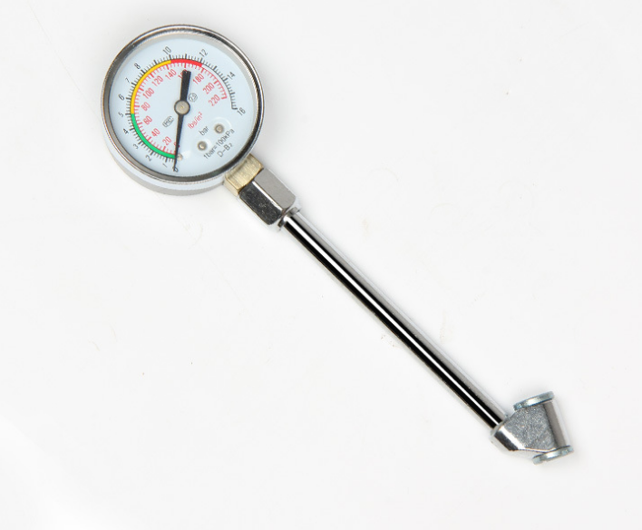 Pointer type tire gauge inflator/Manometry table