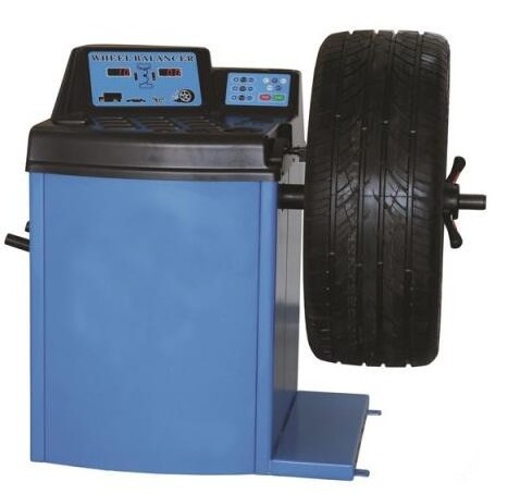 Truck tire repair workshop used balancer wheel balancing machine for sale