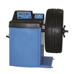 Truck tire repair workshop used balancer wheel balancing machine for sale