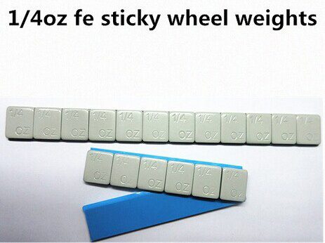 China supplier fe 1/4 oz wheel weights/wheel balancing weight machine/sticker balancing wheel weights for wheel tire