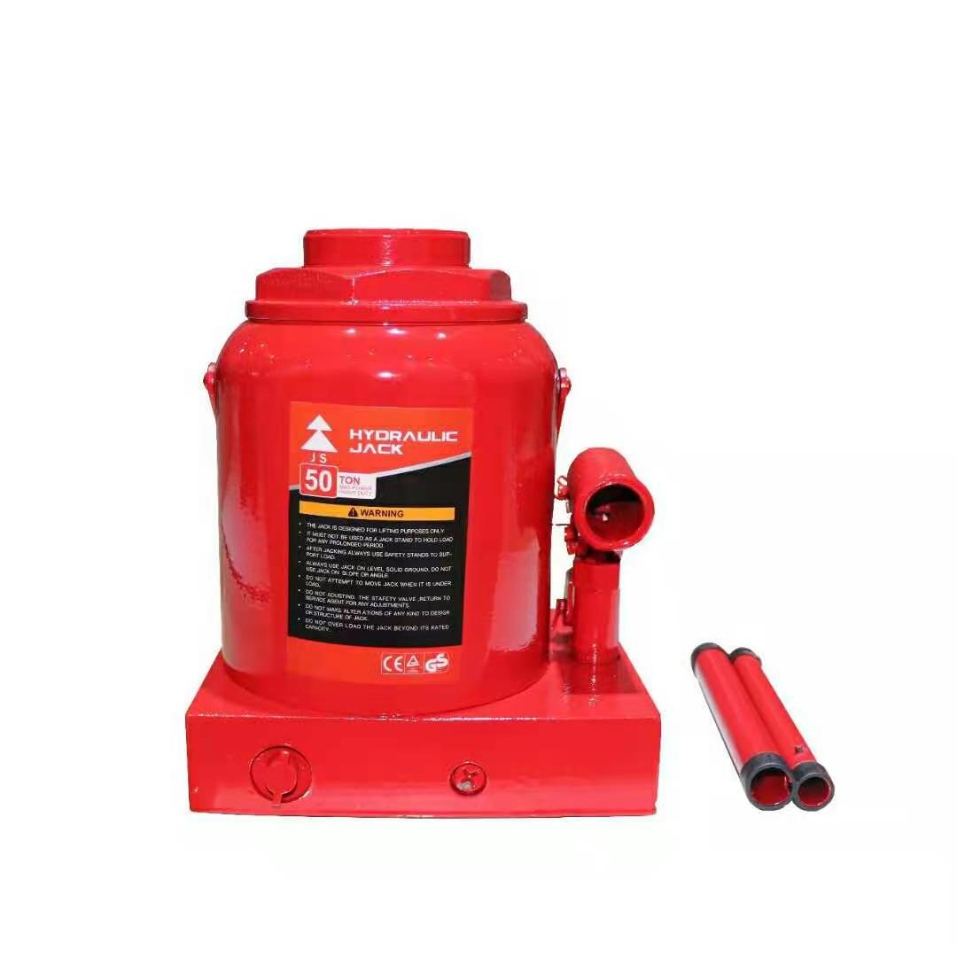 high efficiency safe hydraulic bottle jack with pressure gauge