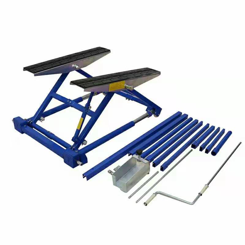 1500KG Mini Tilting Lift Mechanical Car Lifting