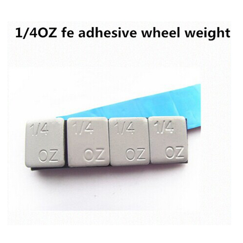 China supplier fe 1/4 oz wheel weights/wheel balancing weight machine/sticker balancing wheel weights for wheel tire