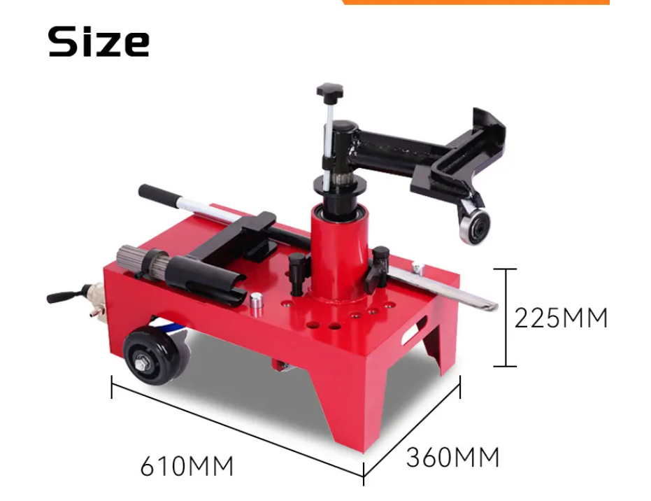 Pneumatic Tyre Changer Tire Removal Machine R22.5 Vertical Truck Tire Changer