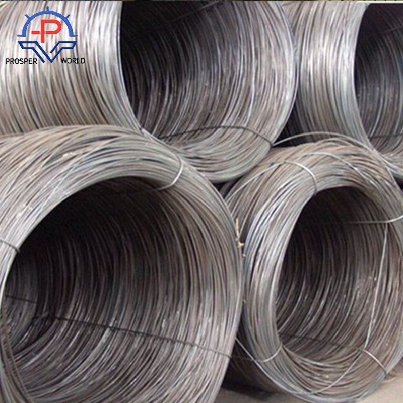 sae1006 Pakistan hot rolled alloy low carbon steel wire rod in coils