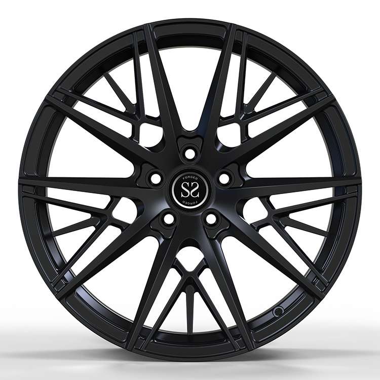 9.5Jx22  and 11.5Jx22  Satin Black Custom Tuning Rims For Mercedes-Maybach GLS-Class X167