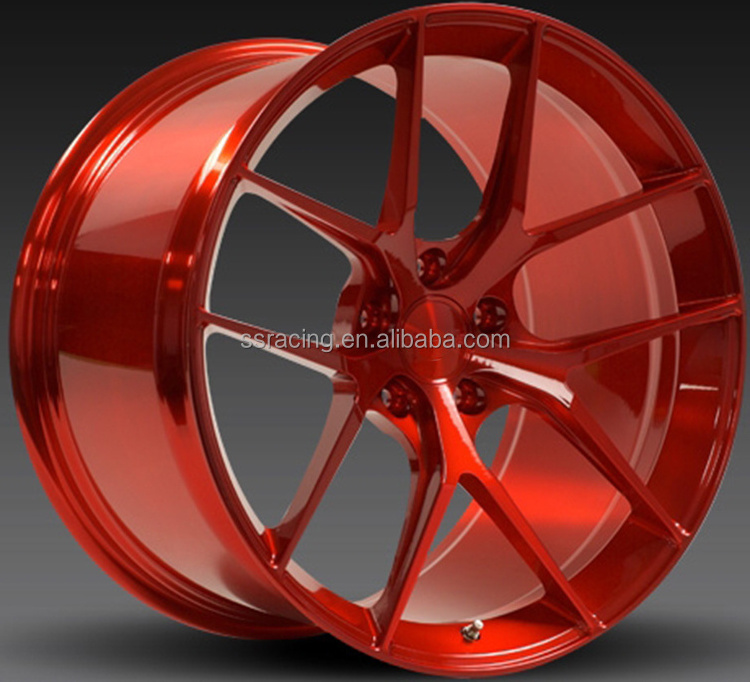 Deep Dish Concave 1 Piece Forged Work 18 19 20 21 22 Inch 5x120 Rims Passenger Car Wheels & Tires