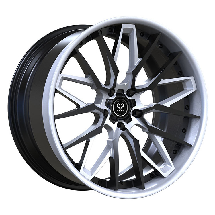 Fit for Chevrolet Corvette C5 5x120 .65 2-PC Forged Aluminum Alloy Wheel Rims 20 inch and 21 inch