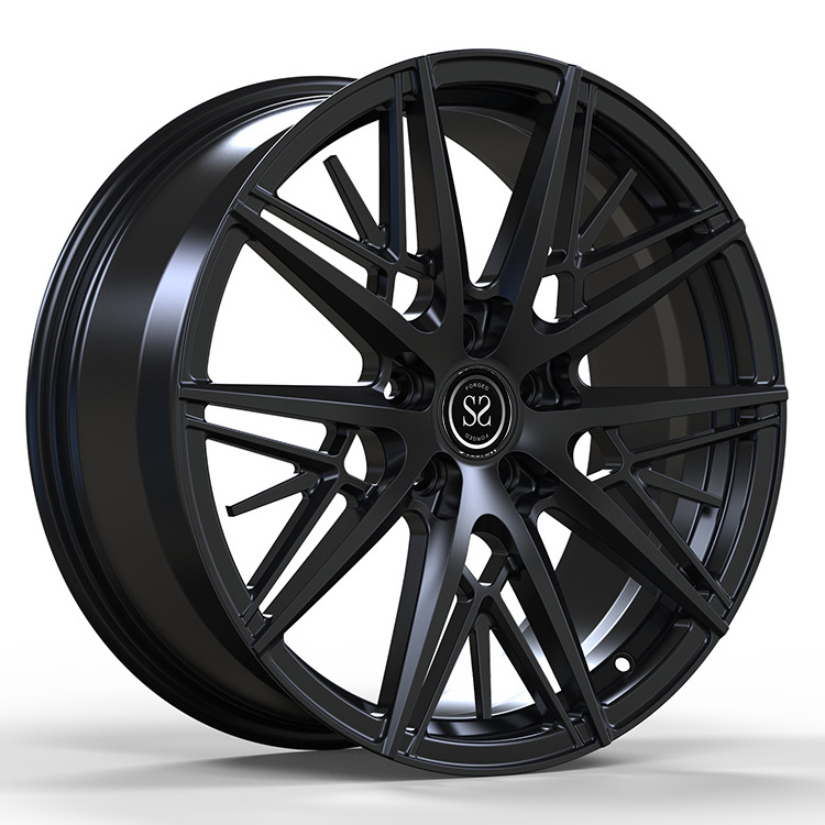 9.5Jx22  and 11.5Jx22  Satin Black Custom Tuning Rims For Mercedes-Maybach GLS-Class X167