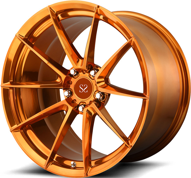 18 19 20 21 22 Inch For LandRover Discovery Wheels Orange 1-pc Forged Aluminum Alloy A6061 T6 Styling Custom Rims