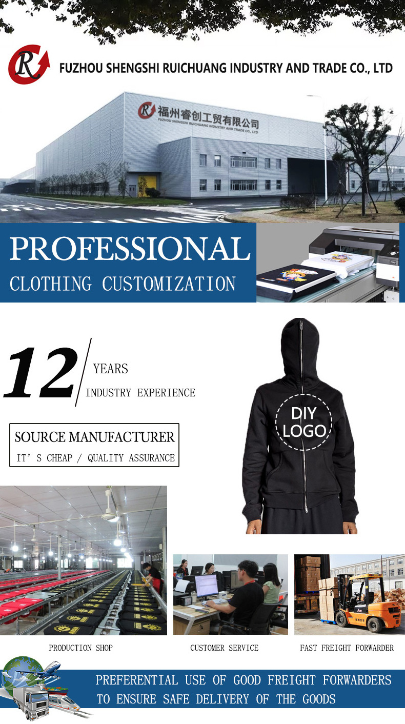 Oem Men 3d Print Full Zip Hoodie Custom Logo Embroidery French Terry Heavyweight Oversized 360gsm Full Zip Up Hoodies