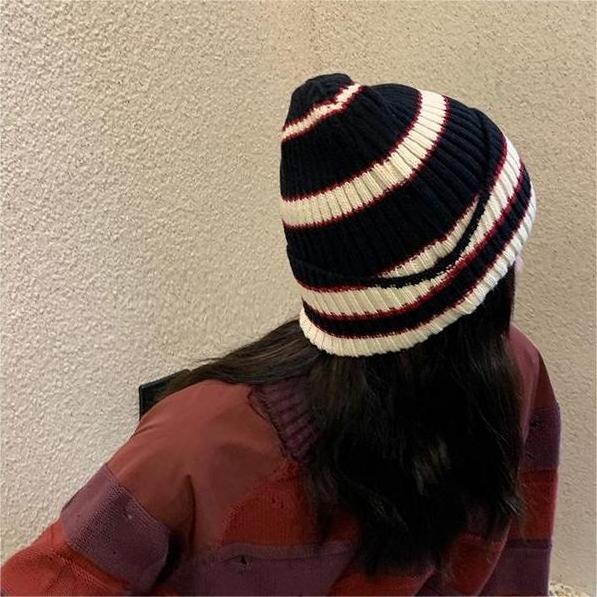 designer beanie hats 2023 Winter Hats unisex adults Fashion Skully Hat Beanie Cap Knit Acrylic Custom thermal Striped Beanies