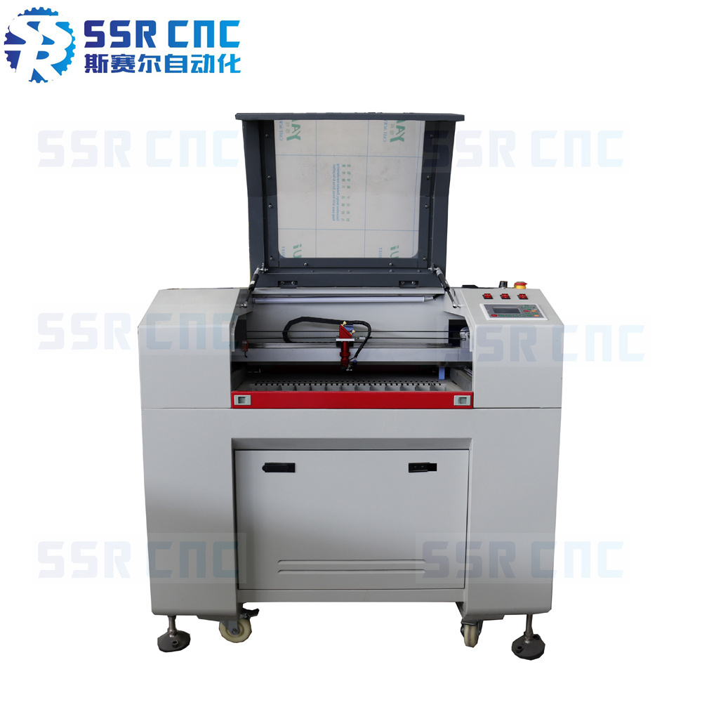 mini laser engraving machine Water cooling mode wood laser cutter SSR-6040U