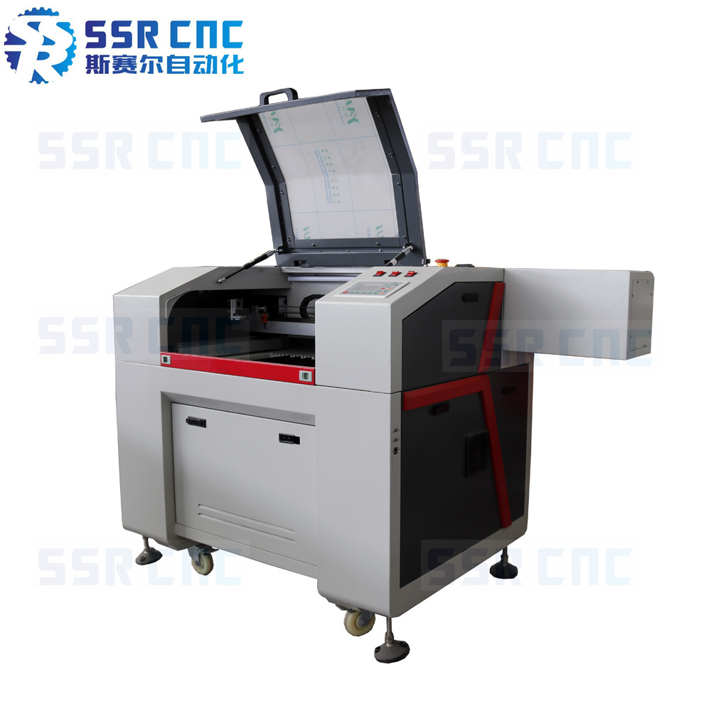 mini laser engraving machine Water cooling mode wood laser cutter SSR-6040U