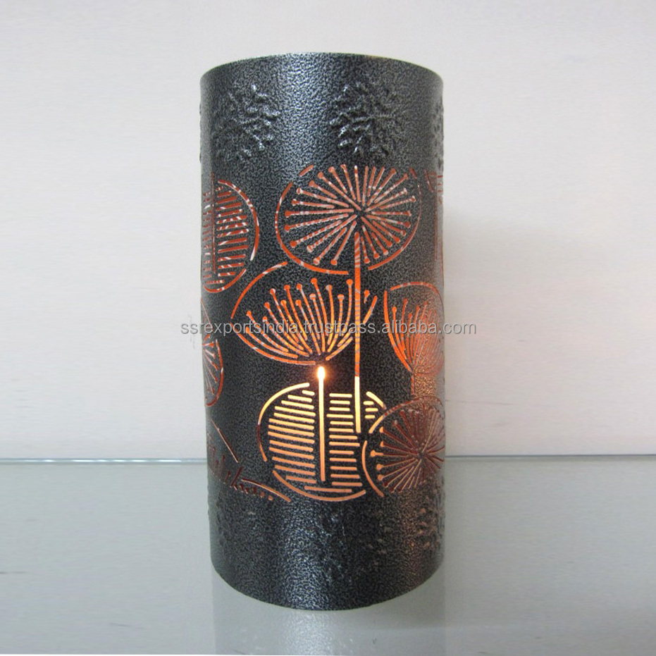 Home Decoration Iron Metal Tea Light Votive Holder Manufacturer Decorative Design Metal Tea Light Votive